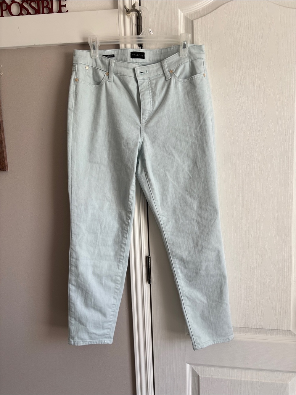 Talbots Light Blue Skinny Jeans for Women